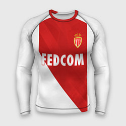 Рашгард мужской FC Monaco: Home 18-19, цвет: 3D-принт