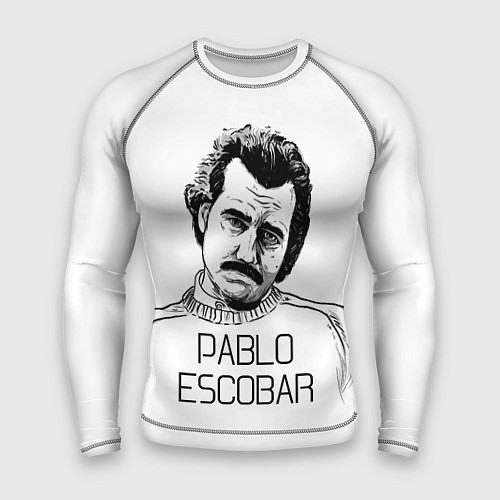 Мужской рашгард Pablo Escobar / 3D-принт – фото 1