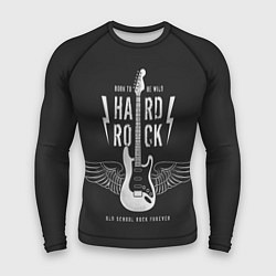 Рашгард мужской Hard Rock: Born to be wild, цвет: 3D-принт