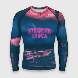 Мужской рашгард Stranger Things: Pink Heaven