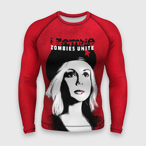 Мужской рашгард Zombies Unite - Оливия Мур / 3D-принт – фото 1