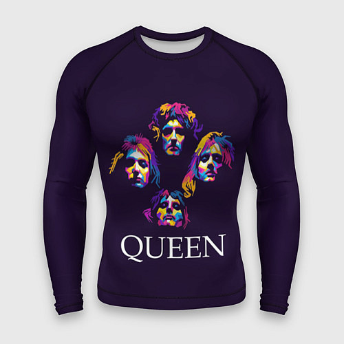 Мужской рашгард Queen: Fan Art / 3D-принт – фото 1