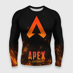 Мужской рашгард Apex Legends: Orange Flame