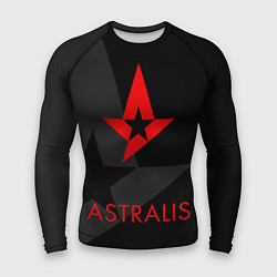 Рашгард мужской Astralis: Black Style, цвет: 3D-принт