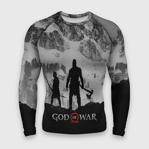 Мужской рашгард God of War: Grey Day / 3D-принт – фото 1