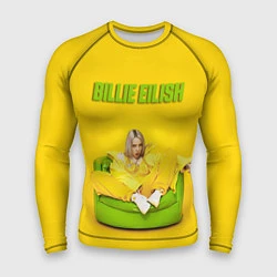Мужской рашгард Billie Eilish: Yellow Mood