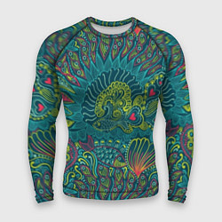 Мужской рашгард Рыбы и сердца