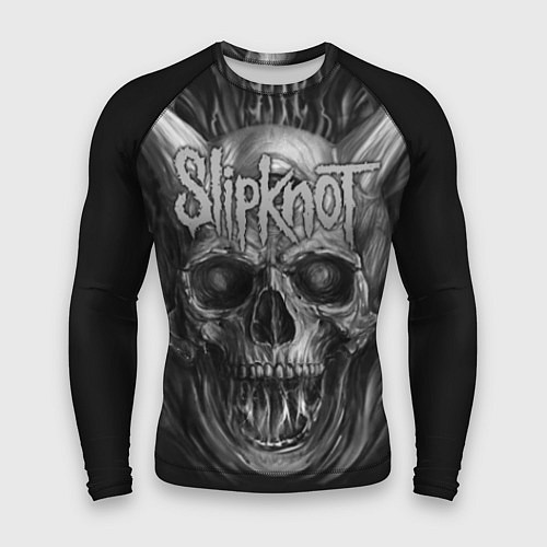 Мужской рашгард Slipknot: Devil Skull / 3D-принт – фото 1