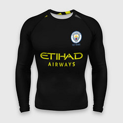 Рашгард мужской Manchester City away 19-20, цвет: 3D-принт