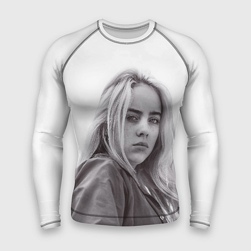 Мужской рашгард BILLIE EILISH / 3D-принт – фото 1