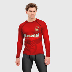 Рашгард мужской Arsenal, цвет: 3D-принт — фото 2