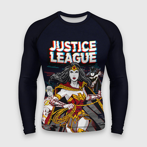 Мужской рашгард Justice League / 3D-принт – фото 1