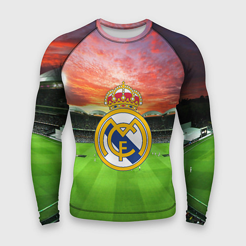 Мужской рашгард FC Real Madrid / 3D-принт – фото 1