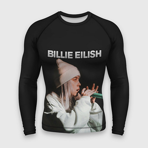 Мужской рашгард BILLIE EILISH / 3D-принт – фото 1