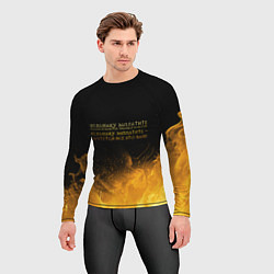 Рашгард мужской ВЕДЬМАКУ ЗАПЛАТИТЕ, цвет: 3D-принт — фото 2