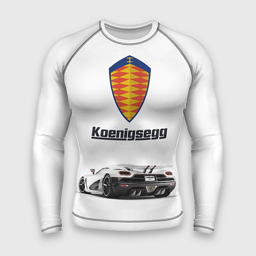 Мужской рашгард Koenigsegg / 3D-принт – фото 1