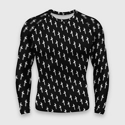 Рашгард мужской LiL PEEP Pattern, цвет: 3D-принт