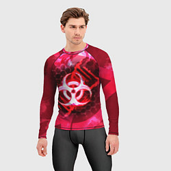 Рашгард мужской Plague Inc LC Oko, цвет: 3D-принт — фото 2