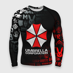 Мужской рашгард RESIDENT EVIL UMBRELLA CORP