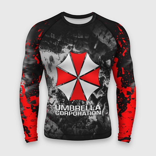 Мужской рашгард UMBRELLA CORP / 3D-принт – фото 1