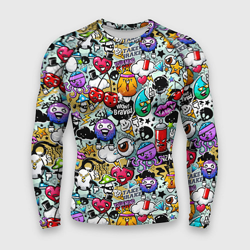 Мужской рашгард Stickerboom / 3D-принт – фото 1
