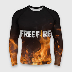 Рашгард мужской FREE FIRE, цвет: 3D-принт