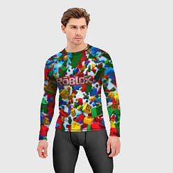 Рашгард мужской Roblox Cubes, цвет: 3D-принт — фото 2