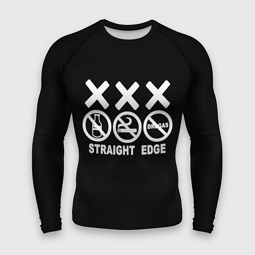Мужской рашгард Straight edge / 3D-принт – фото 1