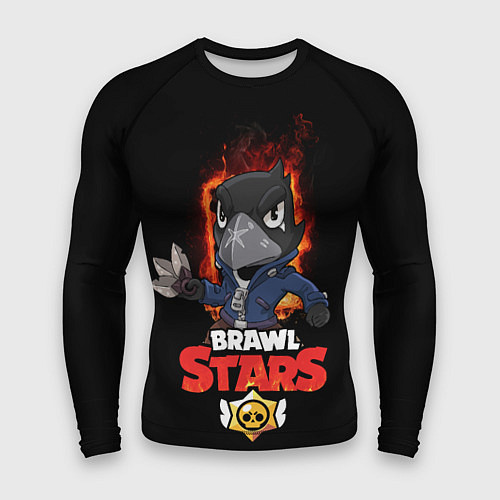 Мужской рашгард Crow Brawl Stars / 3D-принт – фото 1