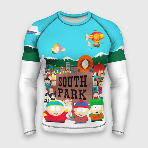 Мужской рашгард South Park / 3D-принт – фото 1