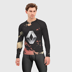 Рашгард мужской Renault спина, цвет: 3D-принт — фото 2