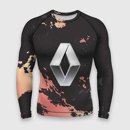 Мужской рашгард Renault спина / 3D-принт – фото 1