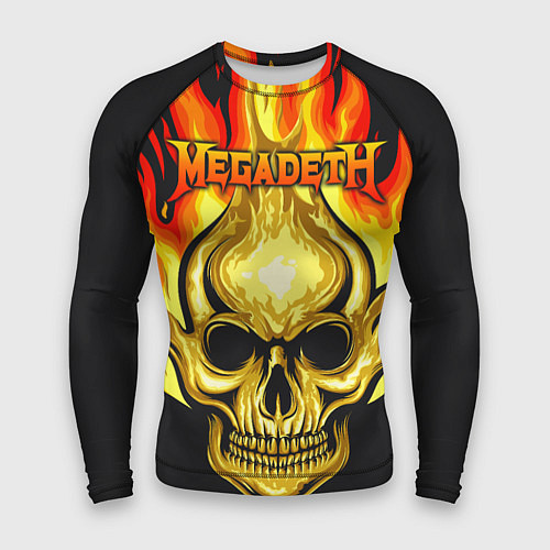 Мужской рашгард Megadeth / 3D-принт – фото 1