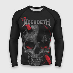 Рашгард мужской Megadeth, цвет: 3D-принт