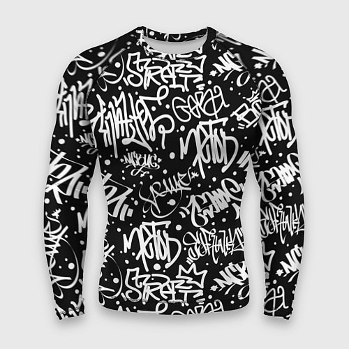 Мужской рашгард GRAFFITI / 3D-принт – фото 1