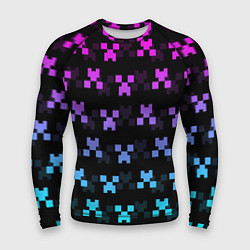 Мужской рашгард MINECRAFT CREEPER NEON