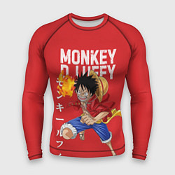 Мужской рашгард Monkey D Luffy