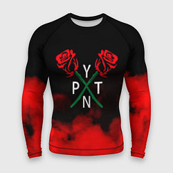 Мужской рашгард PYTN X ROSE