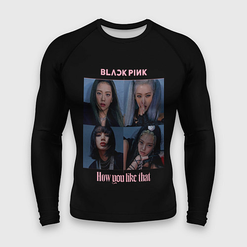 Мужской рашгард BLACKPINK / 3D-принт – фото 1