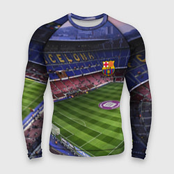 Рашгард мужской FC BARCELONA, цвет: 3D-принт