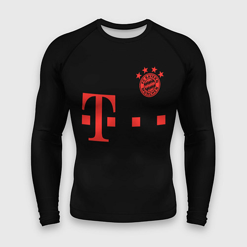 Мужской рашгард FC Bayern Munchen 20-21 - black / 3D-принт – фото 1