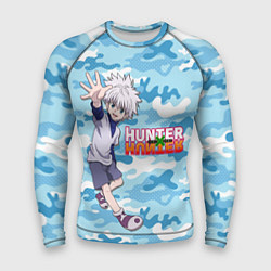 Рашгард мужской Киллуа Hunter x Hunter, цвет: 3D-принт