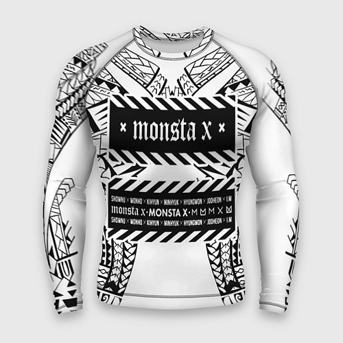 Мужской рашгард Monsta X / 3D-принт – фото 1