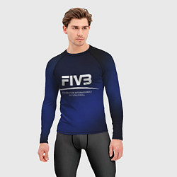 Рашгард мужской FIVB Volleyball, цвет: 3D-принт — фото 2