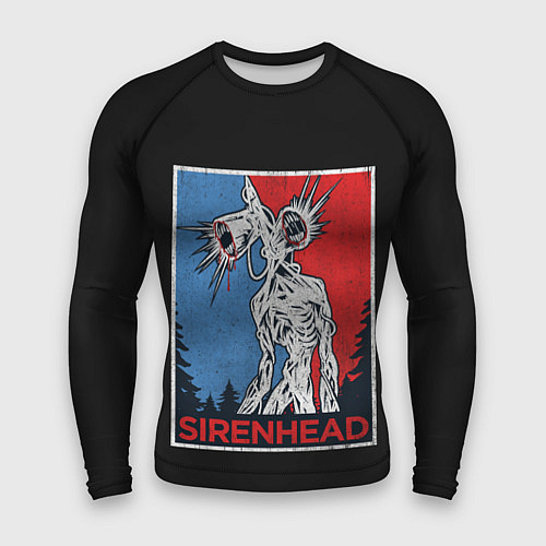 Мужской рашгард Сиреноголовый / 3D-принт – фото 1