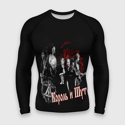 Мужской рашгард КОРОЛЬ И ШУТ / 3D-принт – фото 1