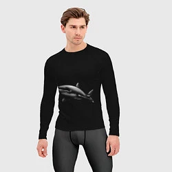 Рашгард мужской Акула, цвет: 3D-принт — фото 2