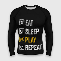 Мужской рашгард Eat Sleep Play Repeat