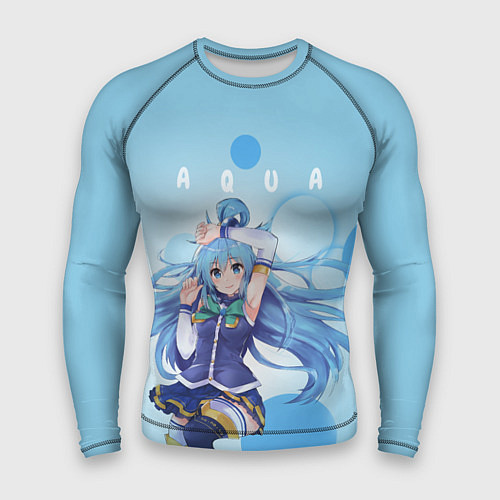 Мужской рашгард Aqua / 3D-принт – фото 1