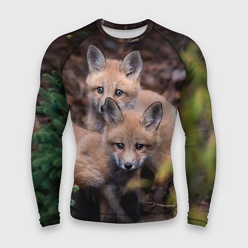 Мужской рашгард Лисички фото / 3D-принт – фото 1